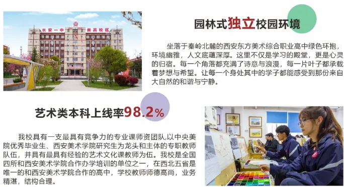 西安东方美术综合职业高中2024年招生简章相关图片