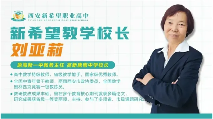 西安新希望职业高中2024年招生简章相关图片