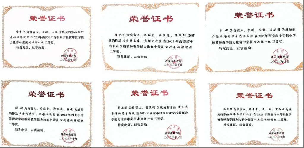 2025年西安市雁塔区职业高级中学招生简章相关图片