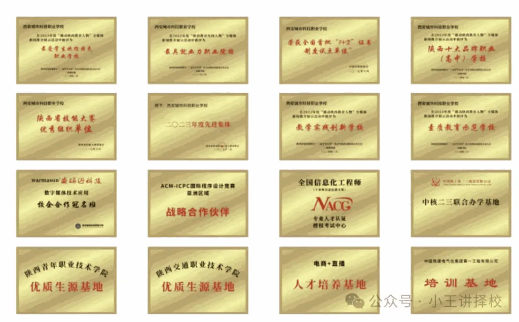 2025年西安城市科技职业学校招生简章相关图片