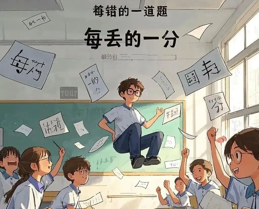致中考生:错的每一道题,都是为了遇见对的人